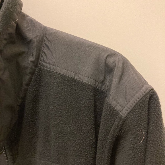 WIND RIVER Sz L Fleece and Fabric Warm Jacket Utility Coat - Picture 4 of 10